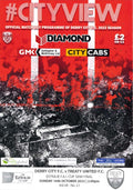 Derry City FC '#CityView', 2022 season, Vol 38 No 21: Derry City v Treaty United, 16 October 2022 matchday programme — Extra.ie FAI Cup semi-final at the Ryan McBride Brandywell