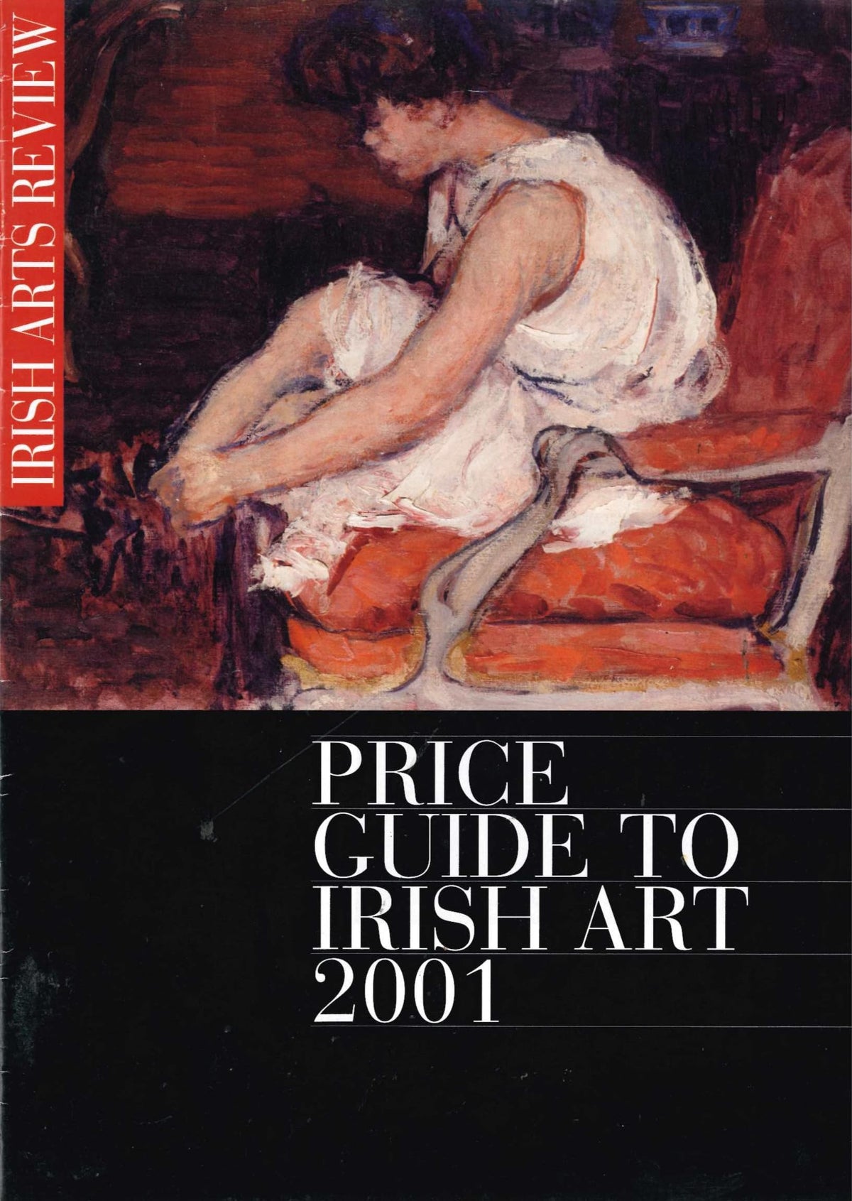 Irish Arts Review magazine: Price Guide to Irish Art 2001 – Irish paintings sold at auction, artist-by-artist listings of works and prices realised