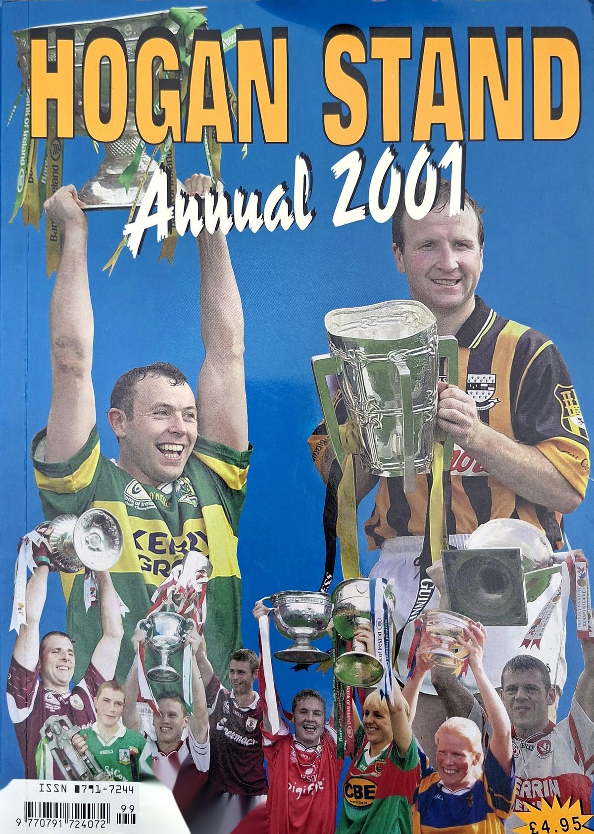 Hogan Stand GAA Annual 2001: review of the 2000 Gaelic football, hurling and camogie season – all 32 county reviews, Crossmaglen Rangers, Athenry, International Rules, All Stars, Poc Fada