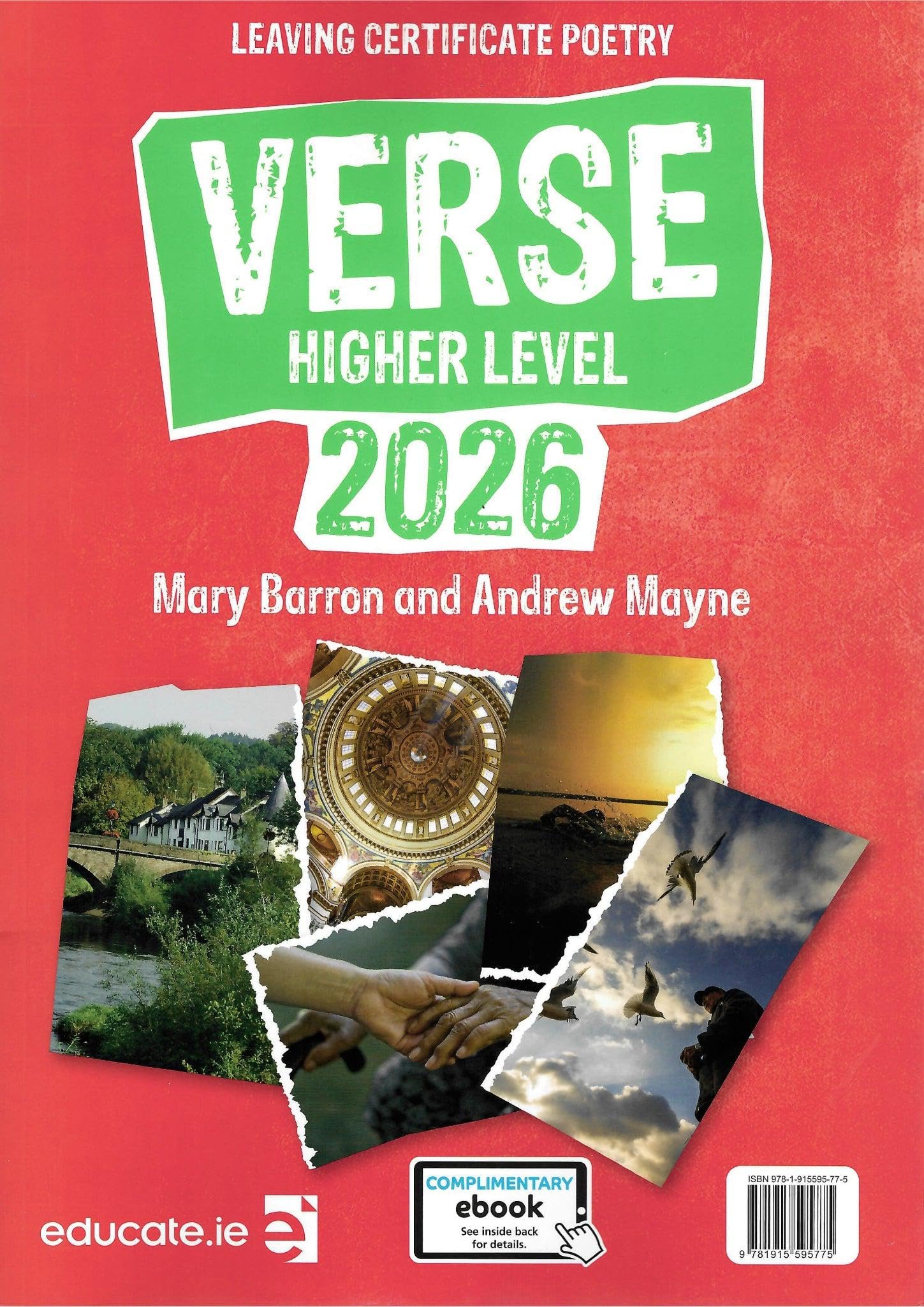 Verse - Higher Level Leaving Certificate Poetry 2026