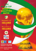Republic of Ireland v Northern Ireland matchday programme, 31 March 1993, Lansdowne Road, Dublin - World Cup 1994 Group 3 Qualifying Match