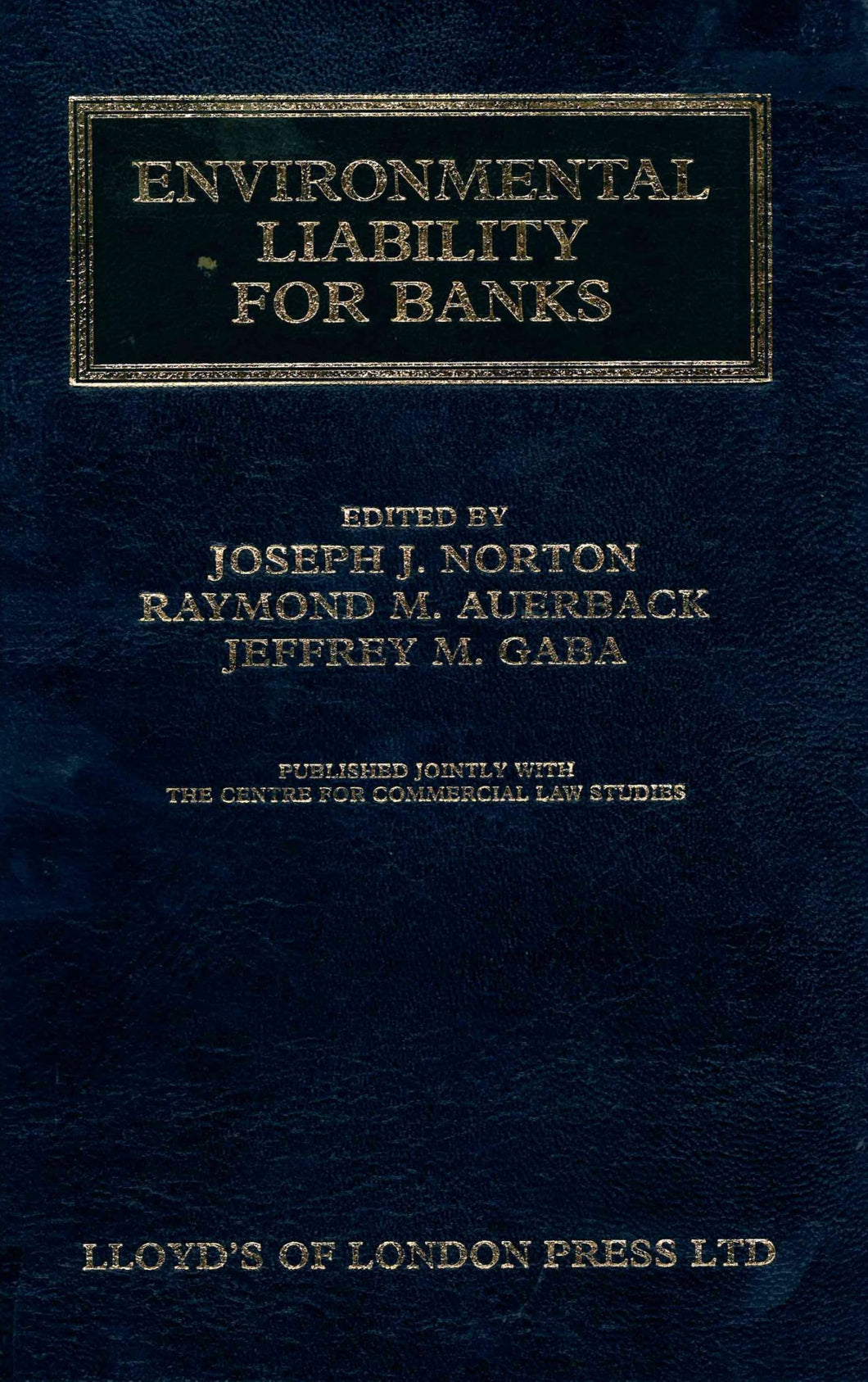 Environmental Liability for Banks
