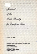 Journal of the Irish Society for European Law - Volume 7 - 1984