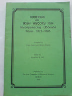 Writings on Irish history 1984: Incorporating addenda from 1973-1983