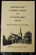 Register of the Cathedral Church of St.Columb, Derry, 1703-1732