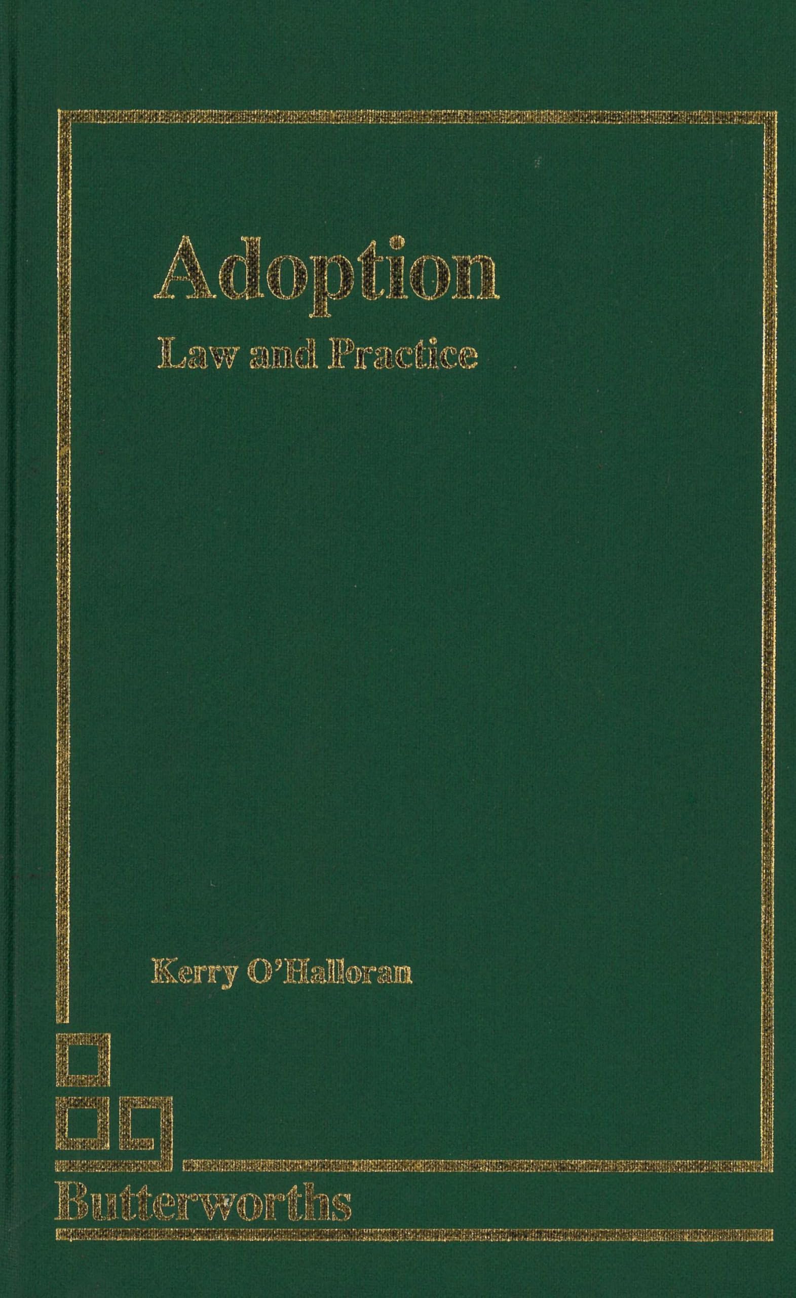 Adoption Law and Practice