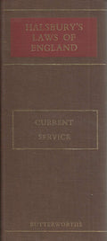 Halsbury's Laws of England - Current Service Binder 1