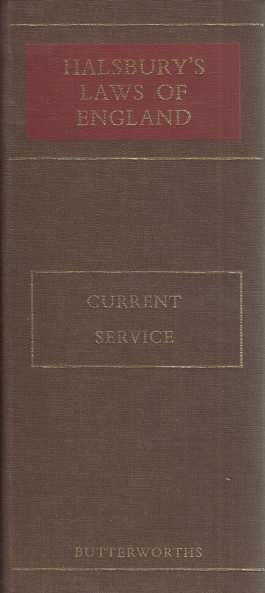 Halsbury's Laws of England - Current Service Binder 1