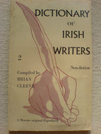 Dictionary of Irish Writers: Non-fiction Writers v. 2