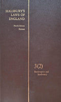 Halsbury's Laws of England Fourth Edition Reissue - 3(2) - Bankruptcy and Insolvency
