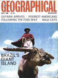 The Geographical Magazine, May 1966, Vol XXXIX (39) No 1: Brazil's Giant Island; Guyana Arrives; Poorest Americans; Following the Foss Way; Wild Cats of Scotland
