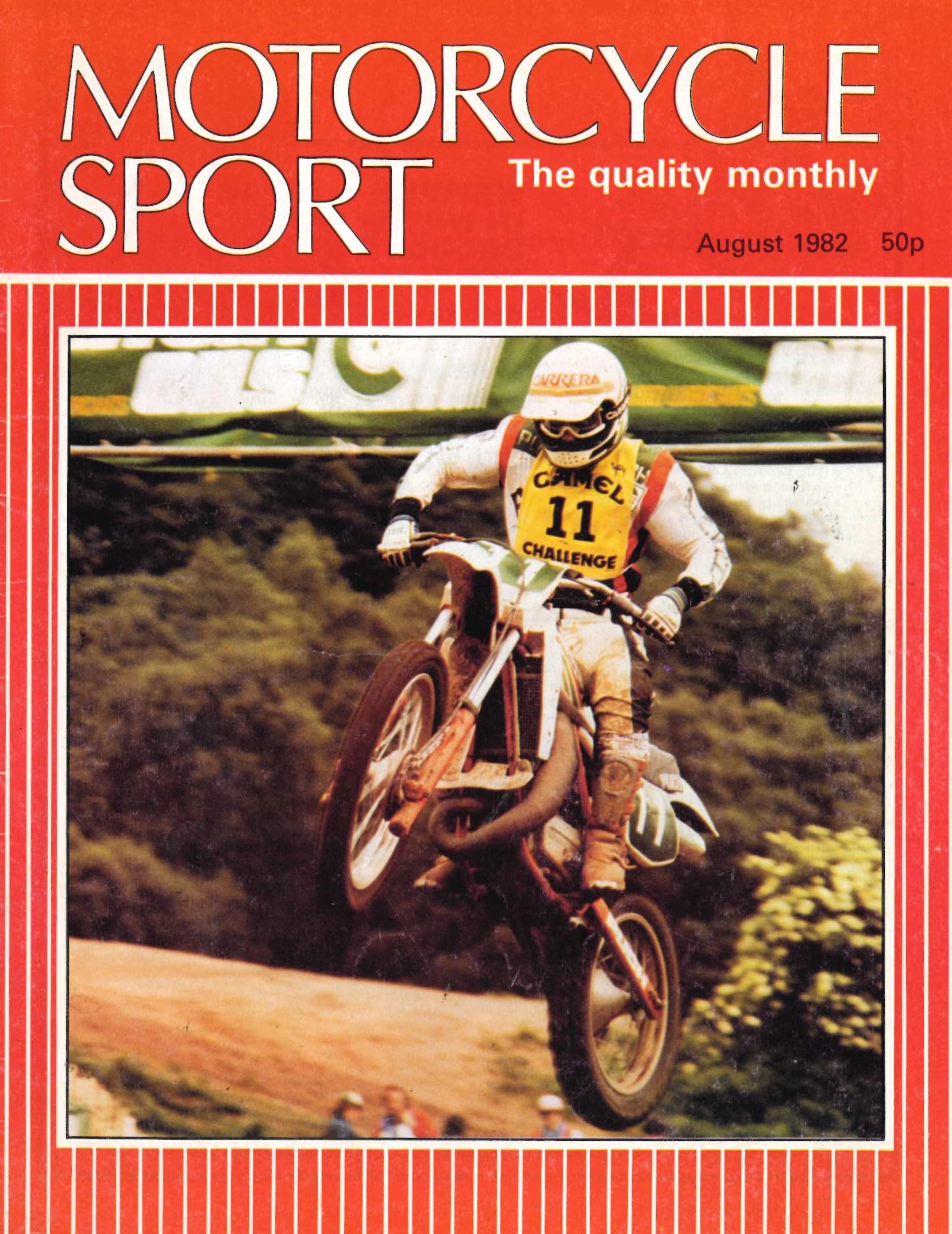 Motorcycle Sport magazine: The Quality Monthly, August 1982 - Volume 23, Number 8, August 1982