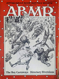 Antiquarian Book Monthly Review (ABMR) magazine, December 1987, Vol. XIV No. 12, Issue 164: James Barrie and The Boy Castaways; Directory Diversions; Rupert, Masefield, Punch cover
