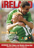 Republic of Ireland v Georgia matchday programme, 11 June 2003, Lansdowne Road, Dublin - Euro Championship 2003 Qualifier
