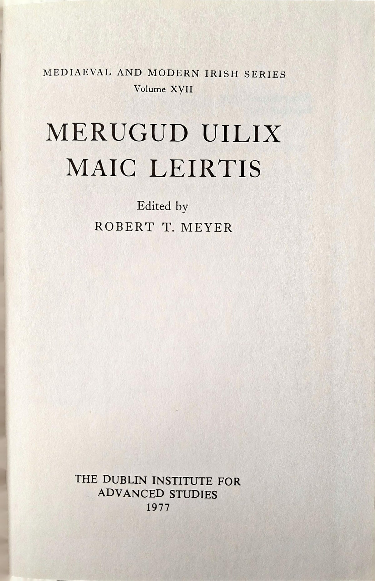 Merugud Uilix Maic Leirtis