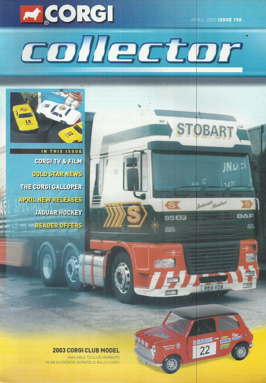 Corgi Collector magazine - Issue 150, April 2003