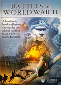 Battles of World War II: Osprey Publishing and RBA collection brochure (2009) – Poland 1939, France 1940, Pearl Harbor 1941, Dieppe, Roi-Namur, Operation Bagration, Berlin 1945
