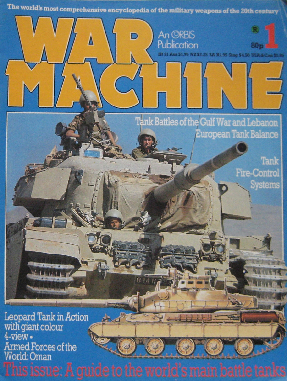 War Machine magazine Issue 1 Modern Main Battle Tanks