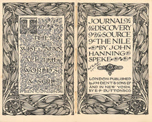 Load image into Gallery viewer, Journal of the Discovery of the Source of the Nile/Speke's Discovery of the Source of the Nile - Everyman's Library - Travel and Topography