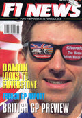 F1 News Magazine - 1996, No 12, July 10 - Damon looks to Silverstone - British GP Preview