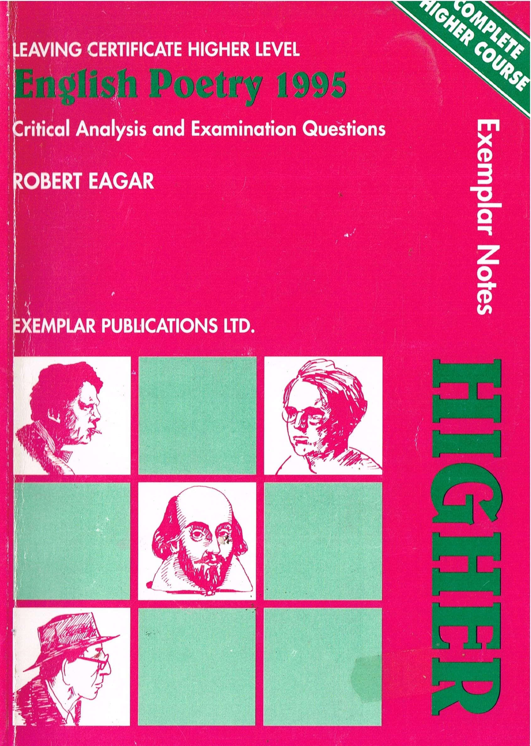 Leaving Certificate Higher Level English Poetry 1995: Exemplar Notes