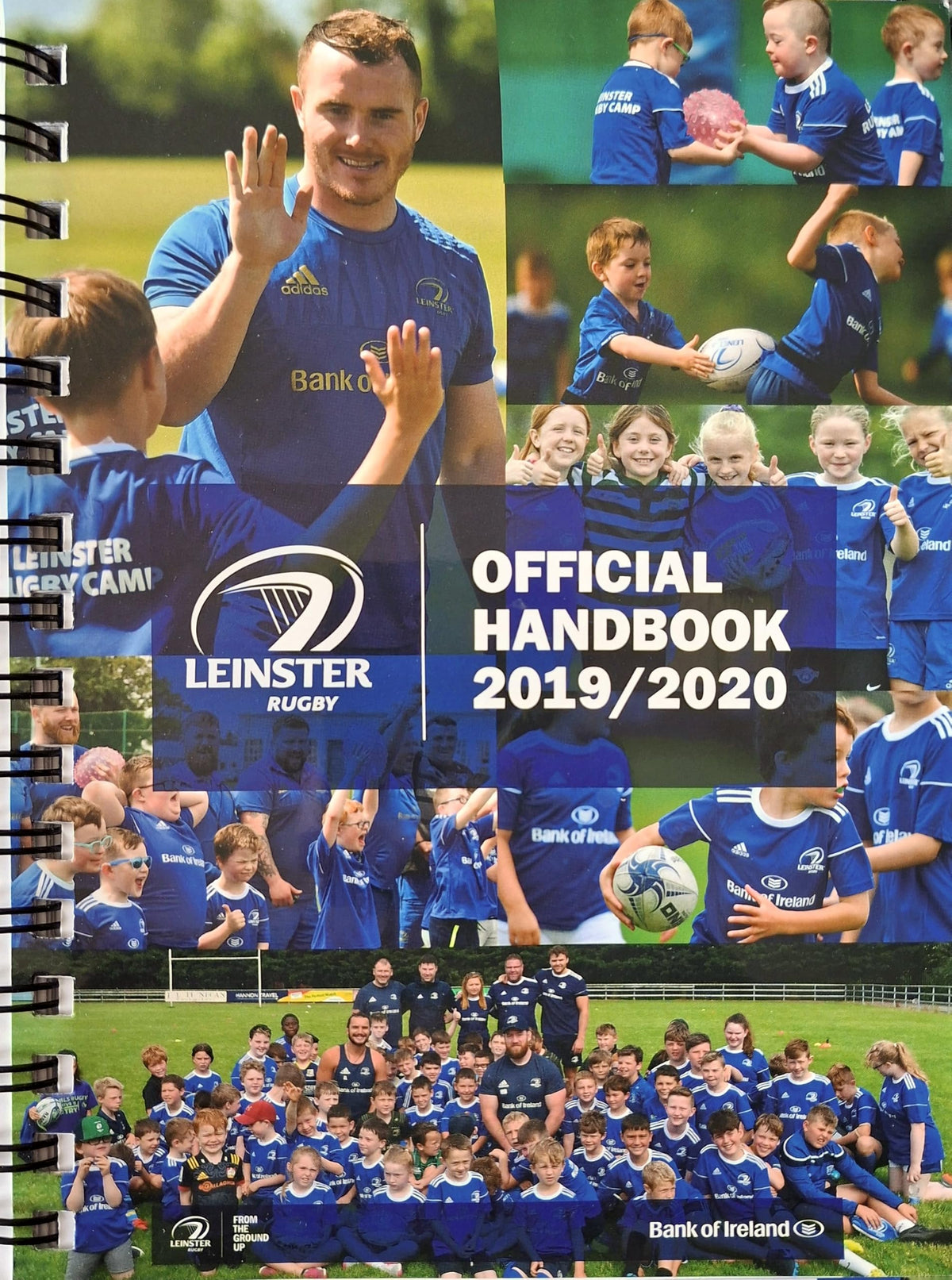 Leinster Rugby Official Handbook 2019/2020 – committees, results, fixtures (Champions Cup, Pro14, Energia AIL), club and schools directory, Robert Deacon centenary president