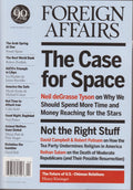 Foreign Affairs magazine, March/April 2012, Vol 91 No 2 (90th anniversary): The Case for Space – Neil deGrasse Tyson; Henry Kissinger on US-China, Fouad Ajami, Robert Zoellick, Colin Kahl on Iran