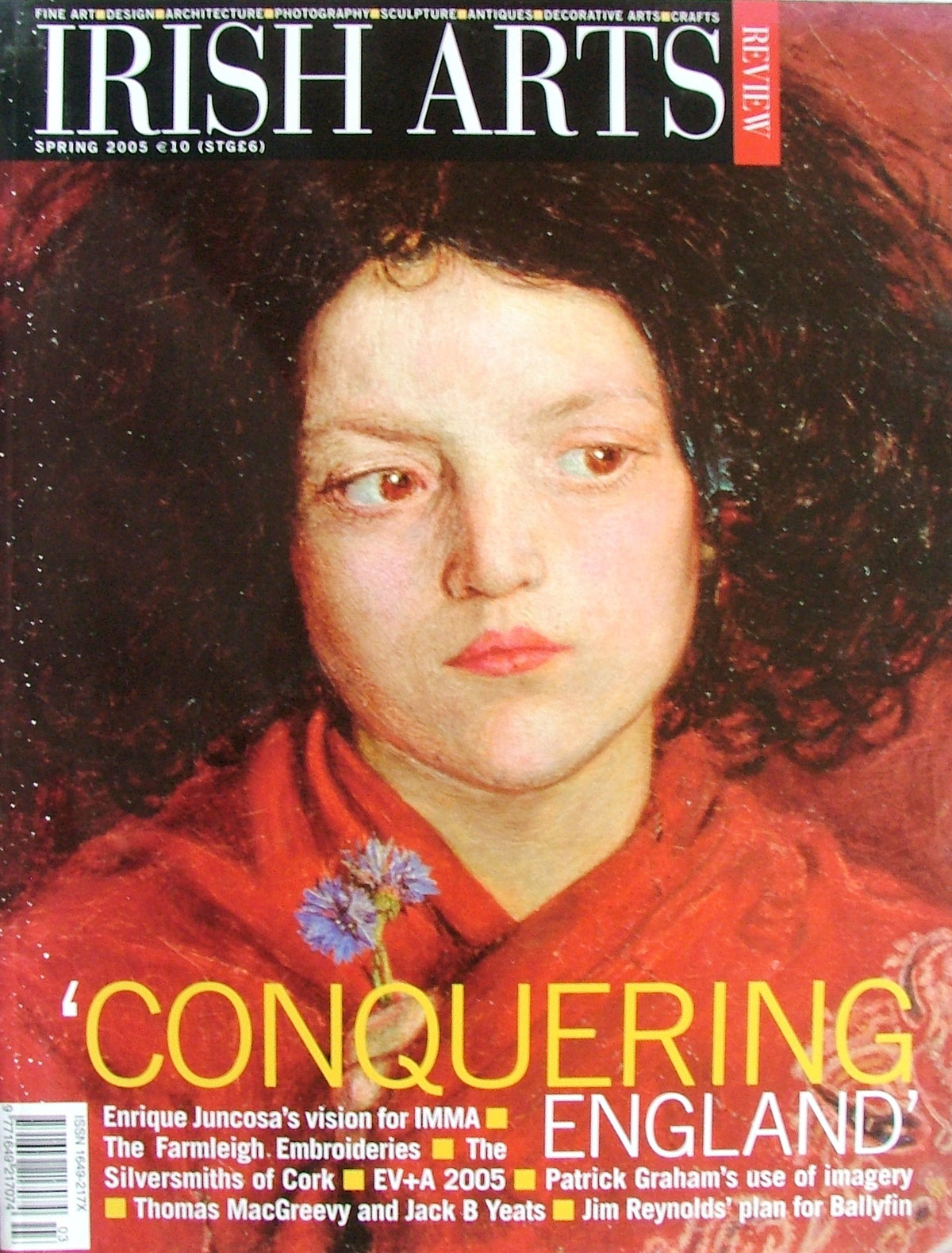Irish Arts Review Spring 2005 - Conquering England - Vol 22 No.1