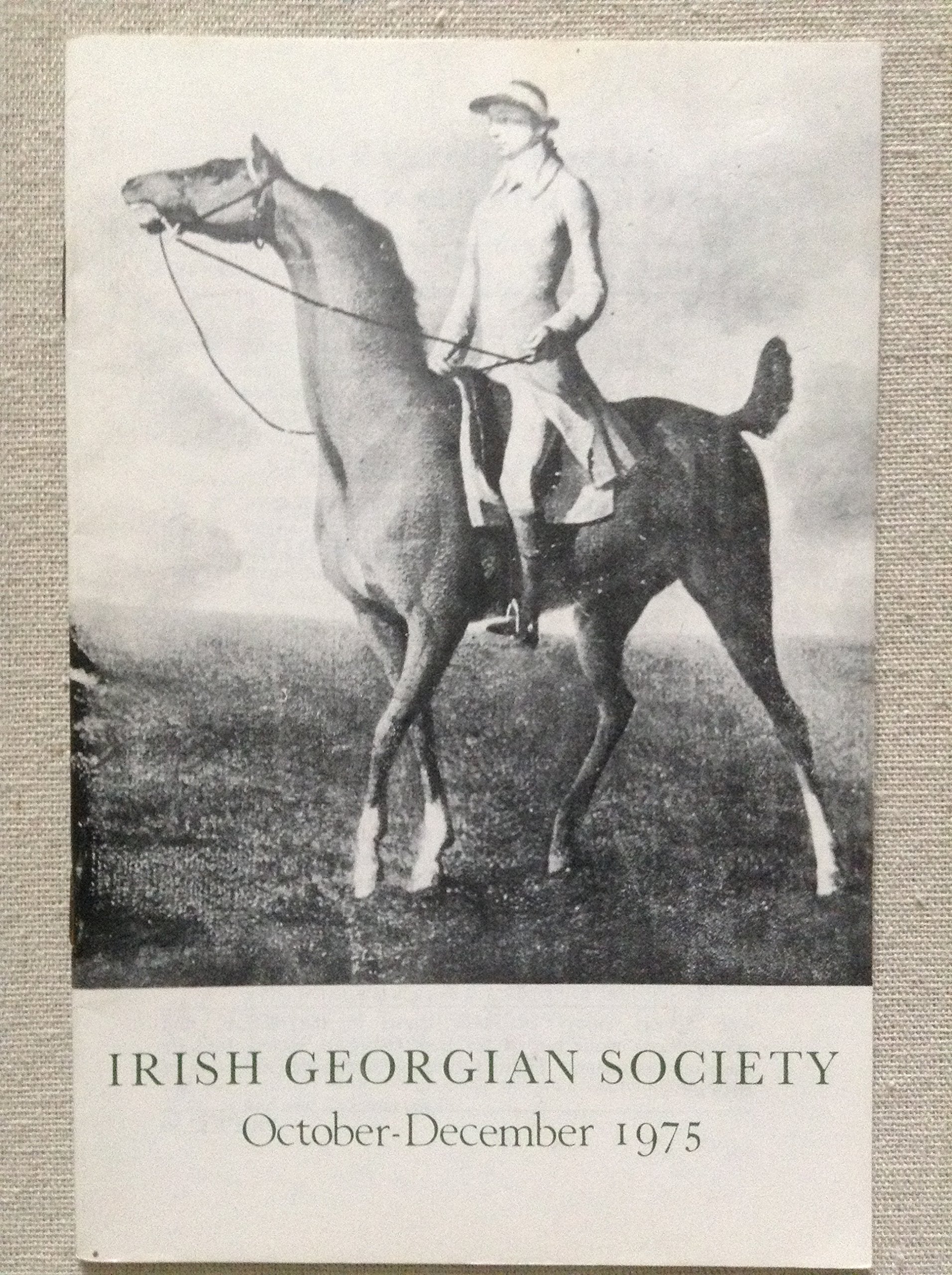 Irish Georgian Society October-December 1975
