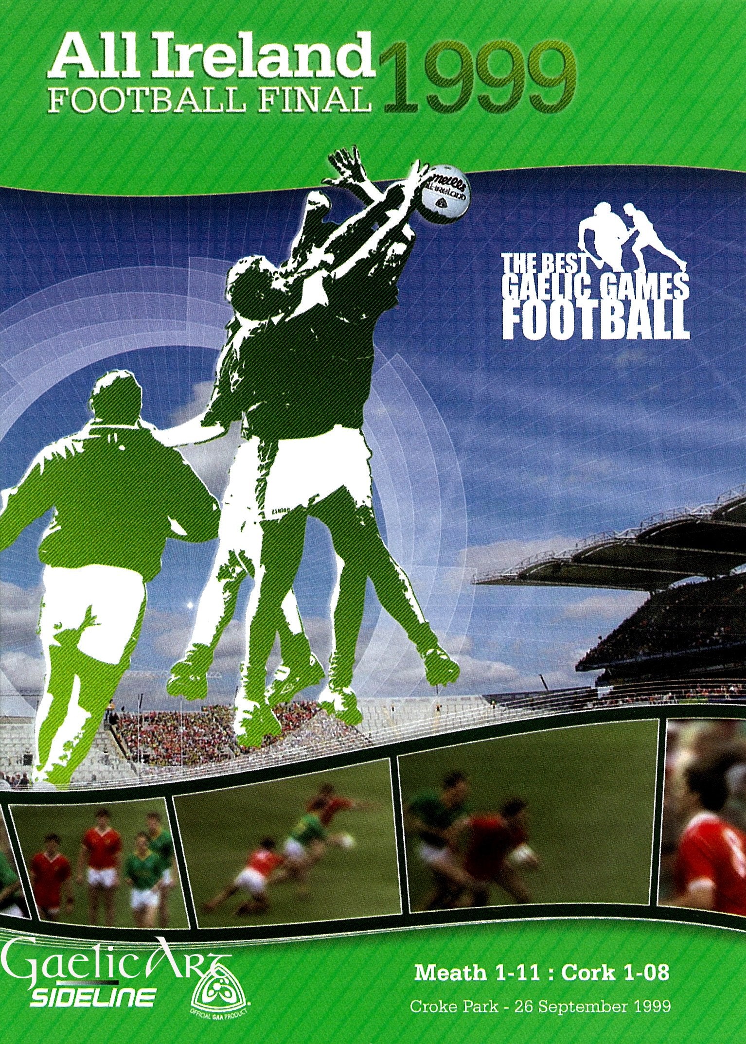 1999 All Ireland Football Final Meath v Cork - Sideline - GAA (Gaelic Athletic Association) [DVD]