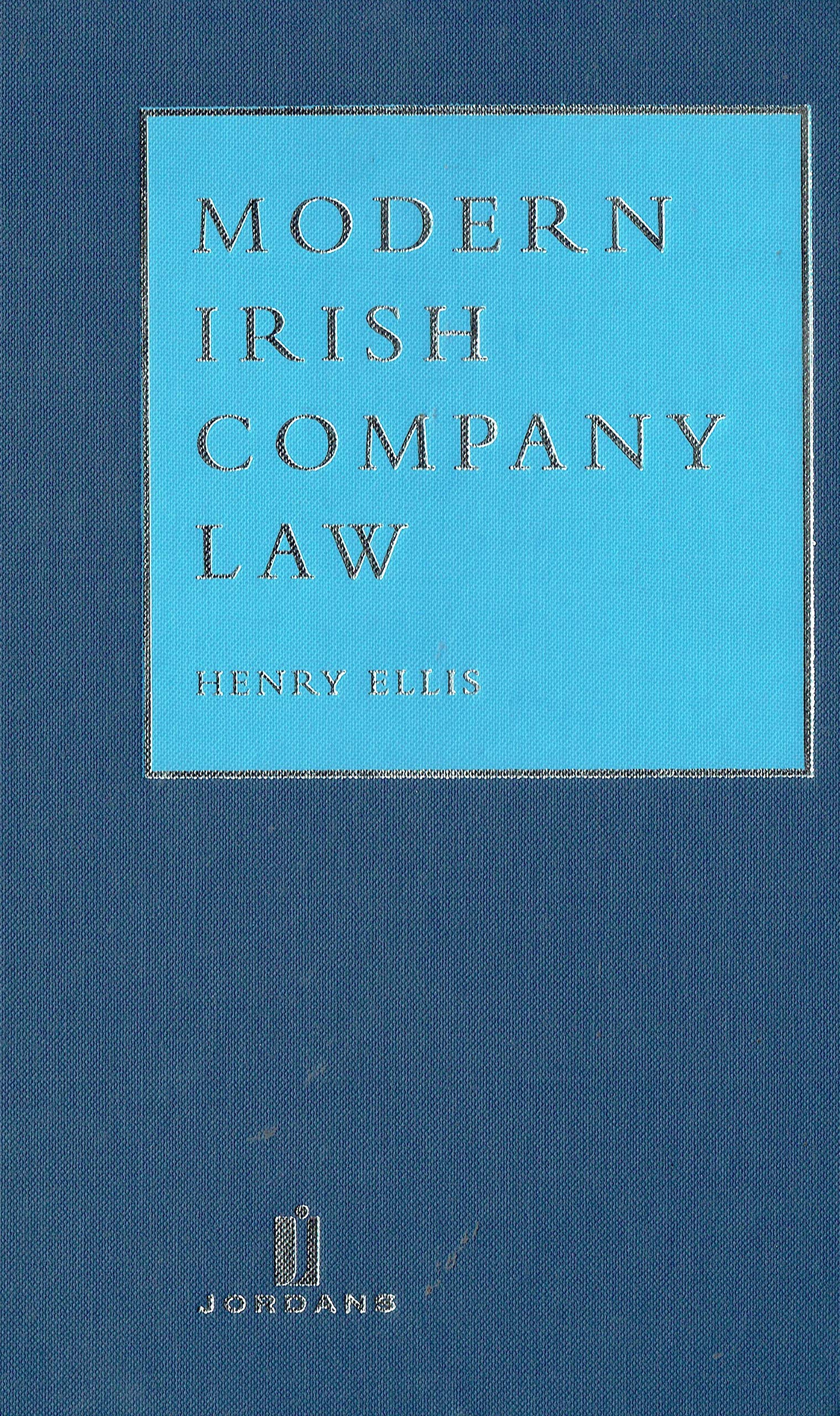 Modern Irish Company Law