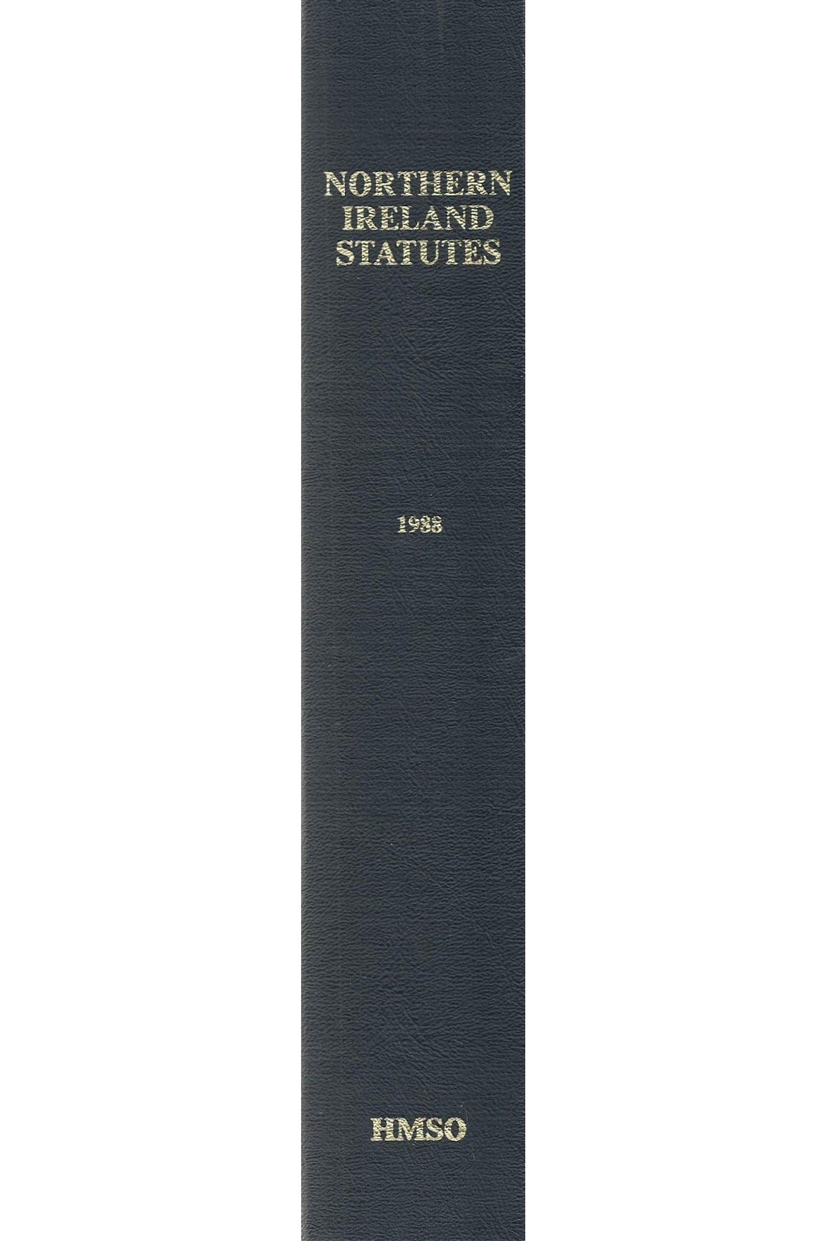 Northern Ireland Statutes 1988: [Binder]