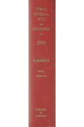 The Public General Acts and General Synod Measures 1999