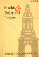 Social and Political Review, Vol. XXVI (26) - Trinity College Dublin