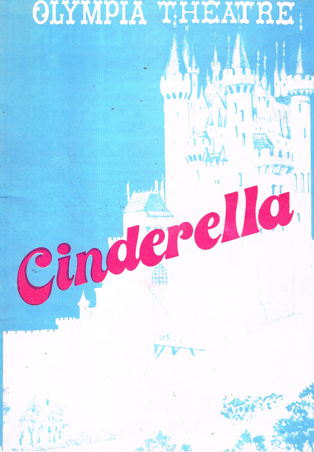 Olympia Theatre (Dublin) programme: Cinderella, December 26 1984