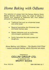 Home Baking with Odlums