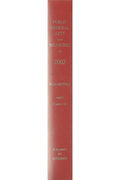 The public general acts and General Synod measures 2002: Chapters 1-22 Pt.1