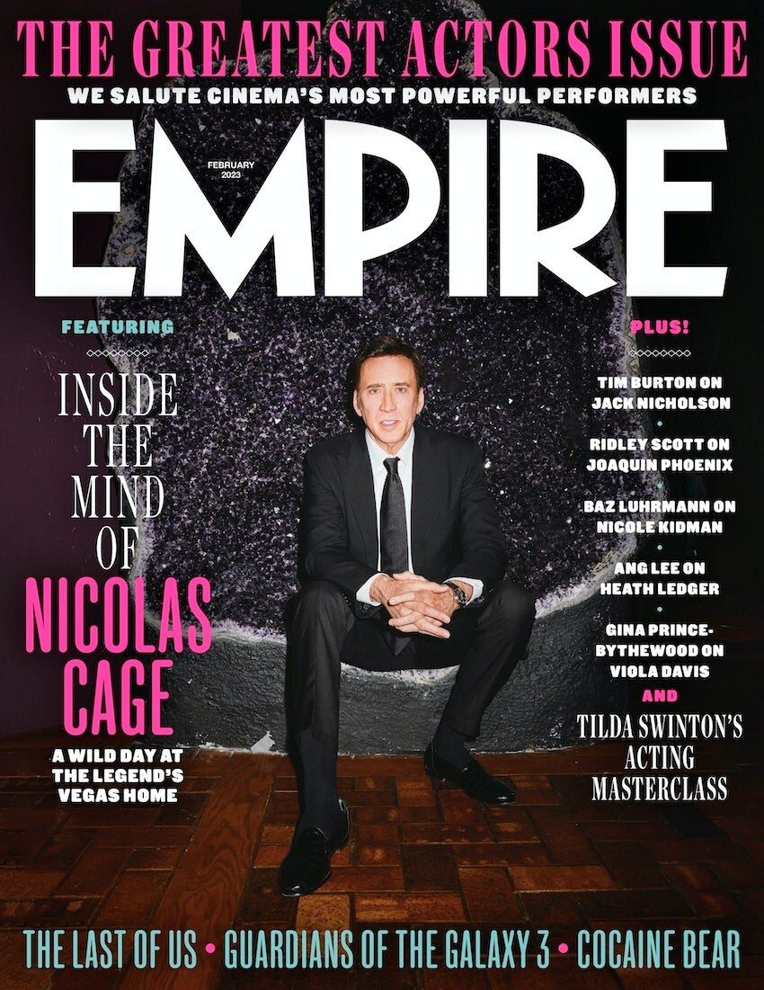 Empire Magazine Uk Edition - February 2023 - Inside The Mind Of Nicolas Cage