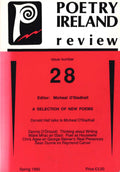 Poetry Ireland Review, Spring 1990. Issue 28.