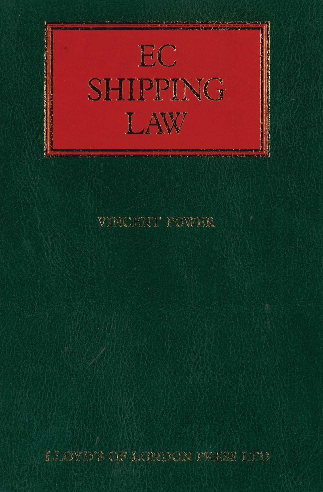 EC Shipping Law (Lloyd's Shipping Law Library)