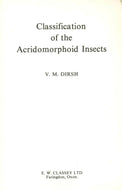 Classification of the Acridomorphoid Insects