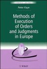 Methods of Execution of Orders and Judgements in Europe (Commercial Law)
