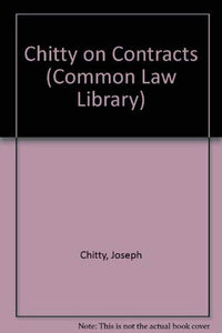 Chitty on Contracts (Common Law Library)