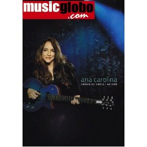 DVD - Ana Carolina - Ensaio de Cores - Ao vivo