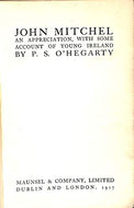 John Mitchel  an appreciation with some account of Young Ireland