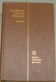 Halsbury's Laws of England - Volume 52