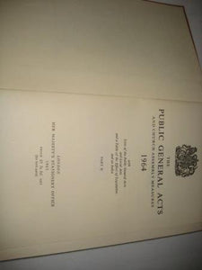 The Public General Acts and Church Assembly Measures 1964 Part II