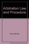 Arbitration Law and Procedure