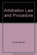 Arbitration Law and Procedure