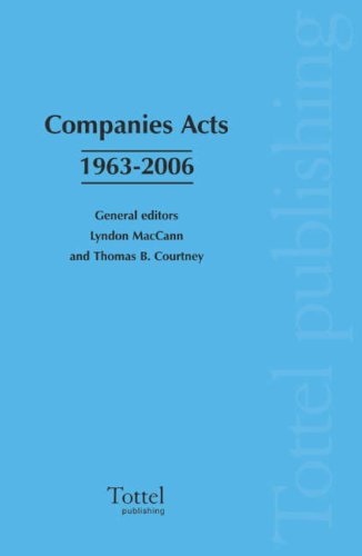 Irish Companies Acts 1963-2006